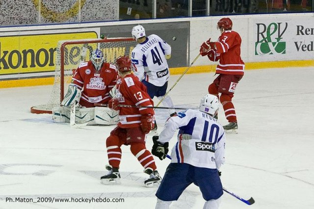 Photo hockey reportage Qualifs JO : Photos - Danemark vs France