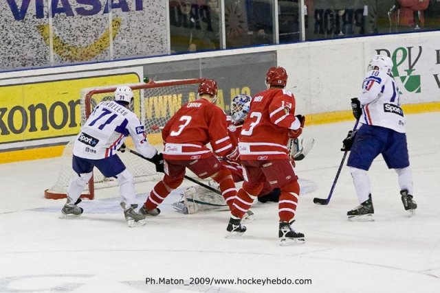 Photo hockey reportage Qualifs JO : Photos - Danemark vs France