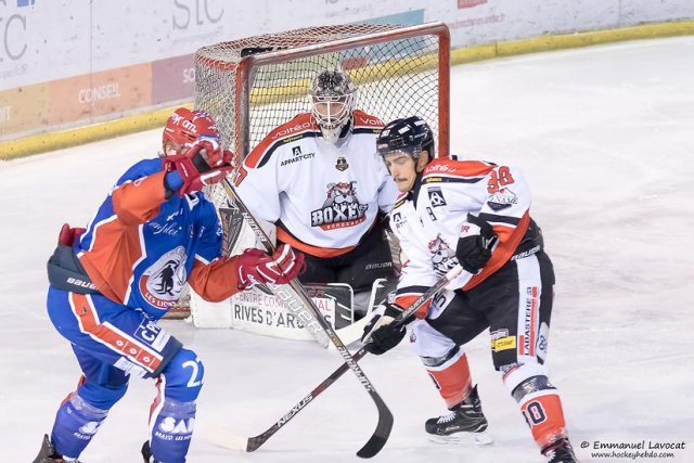 Photo hockey match Lyon - Bordeaux le 25/11/2016