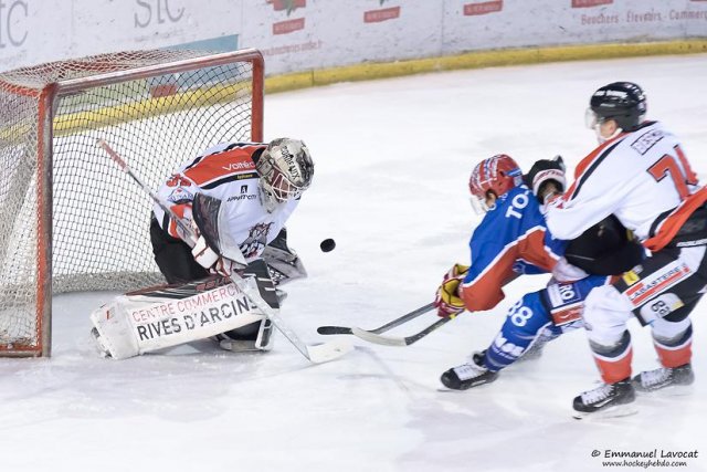 Photo hockey match Lyon - Bordeaux le 25/11/2016