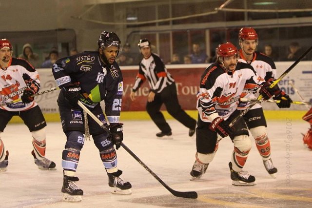 Photo hockey match Tours  - Neuilly/Marne le 26/11/2016