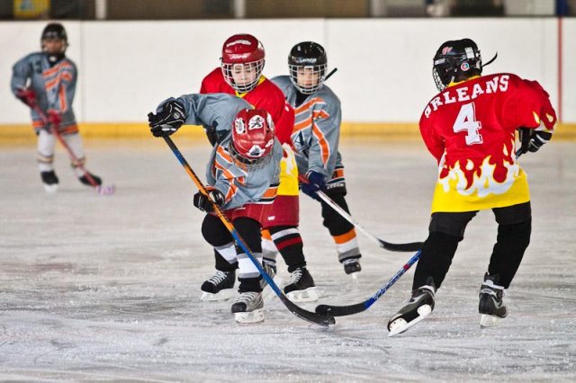 Photo hockey reportage U11 Orléans vs ACBB : Reportage photos