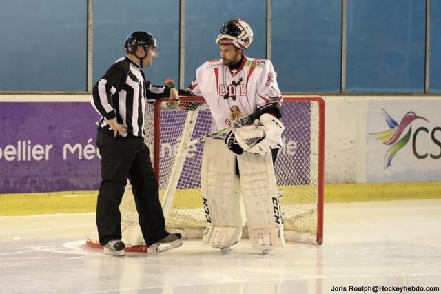 Photo hockey match Montpellier  - Annecy le 26/11/2016