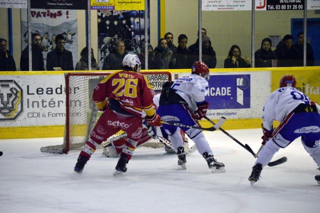 Photo hockey match Dijon  - Lyon le 29/11/2016