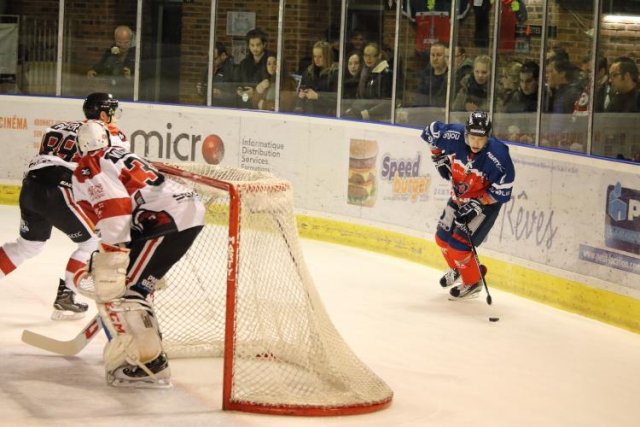 Photo hockey match Angers  - Chamonix / Morzine le 29/11/2016