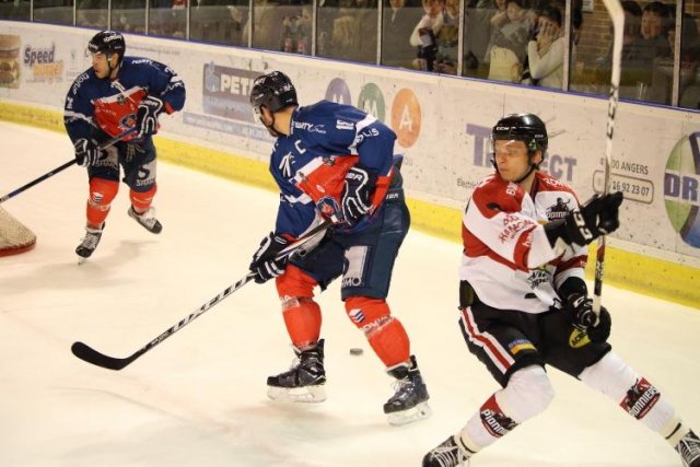 Photo hockey match Angers  - Chamonix / Morzine le 29/11/2016