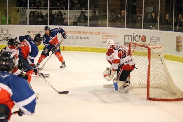 Photo hockey match Angers  - Chamonix / Morzine le 29/11/2016