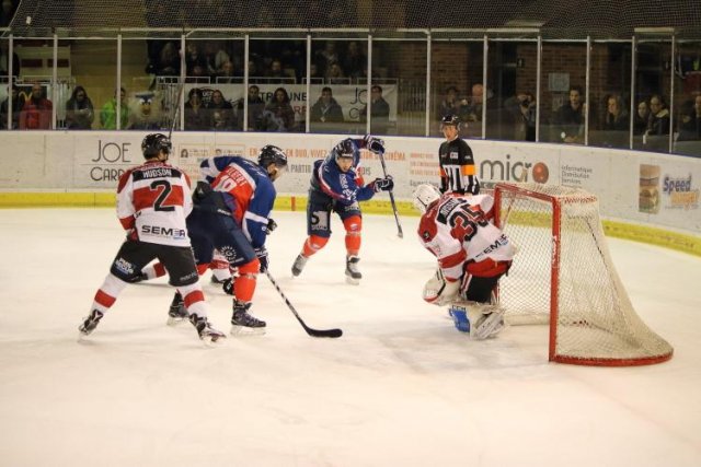 Photo hockey match Angers  - Chamonix / Morzine le 29/11/2016