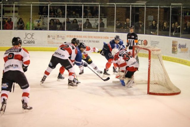 Photo hockey match Angers  - Chamonix / Morzine le 29/11/2016