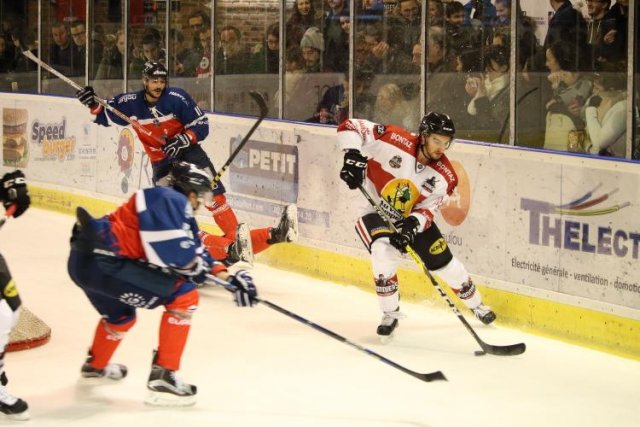 Photo hockey match Angers  - Chamonix / Morzine le 29/11/2016