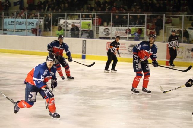 Photo hockey match Angers  - Chamonix / Morzine le 29/11/2016