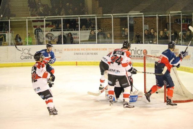 Photo hockey match Angers  - Chamonix / Morzine le 29/11/2016