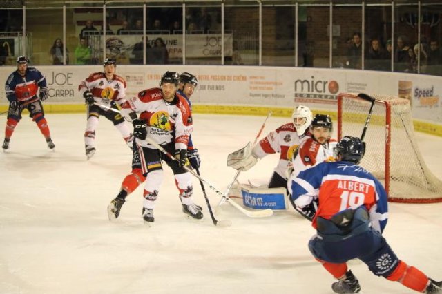 Photo hockey match Angers  - Chamonix / Morzine le 29/11/2016