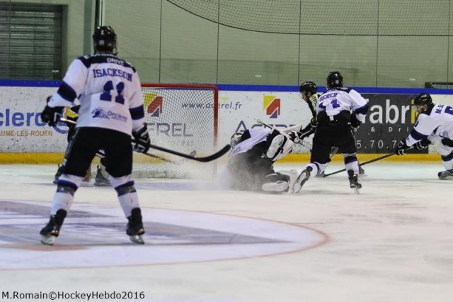 Photo hockey match Rouen - Gap  le 29/11/2016