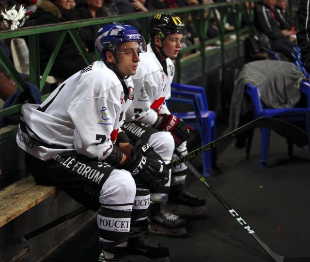 Photo hockey match Bordeaux - Amiens  le 29/11/2016