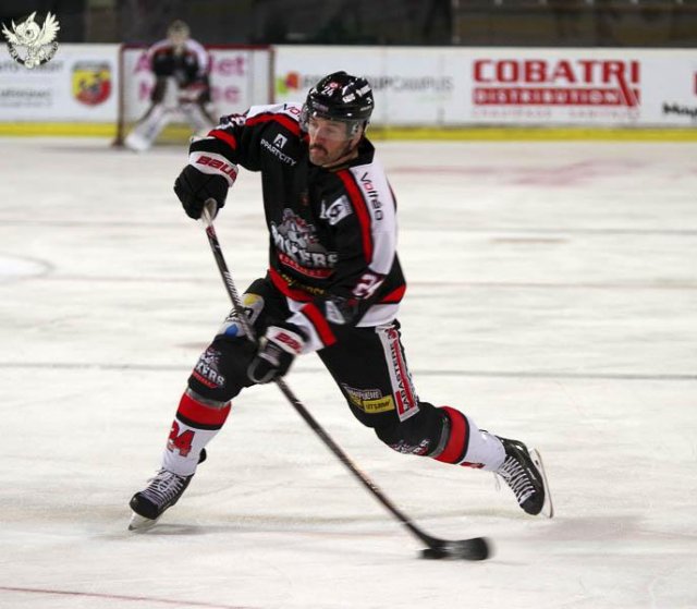 Photo hockey match Bordeaux - Amiens  le 29/11/2016