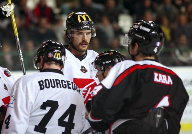 Photo hockey match Bordeaux - Amiens  le 29/11/2016