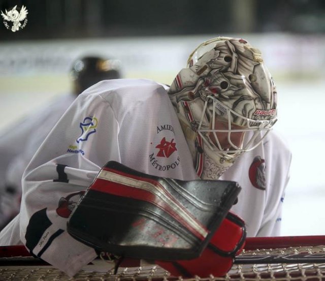 Photo hockey match Bordeaux - Amiens  le 29/11/2016