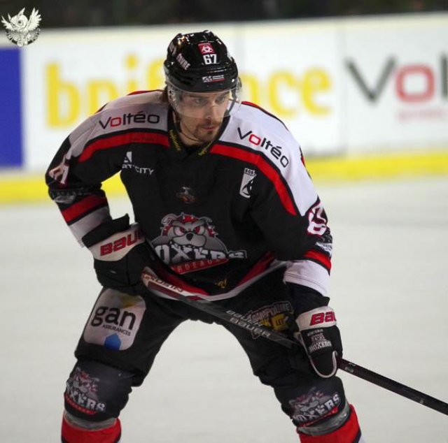 Photo hockey match Bordeaux - Amiens  le 29/11/2016