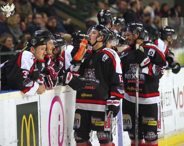Photo hockey match Bordeaux - Amiens  le 29/11/2016