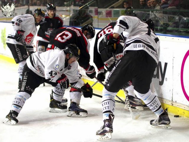 Photo hockey match Bordeaux - Amiens  le 29/11/2016