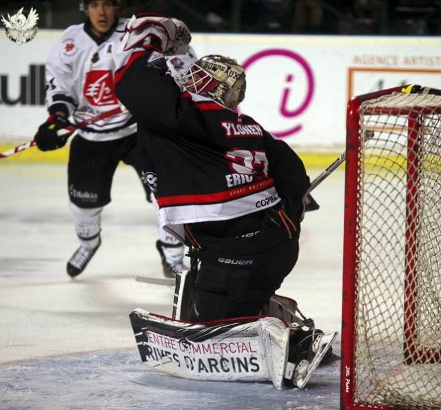 Photo hockey match Bordeaux - Amiens  le 29/11/2016