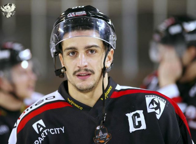 Photo hockey match Bordeaux - Amiens  le 29/11/2016