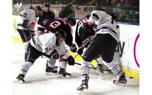 Photo hockey match Bordeaux - Amiens  le 29/11/2016