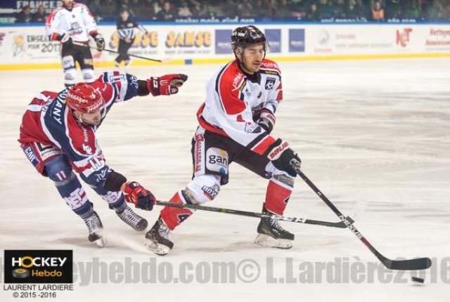 Photo hockey match Grenoble  - Bordeaux le 02/12/2016