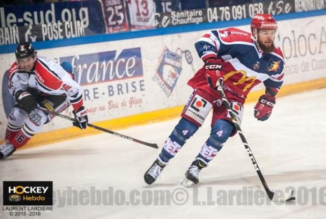 Photo hockey match Grenoble  - Bordeaux le 02/12/2016