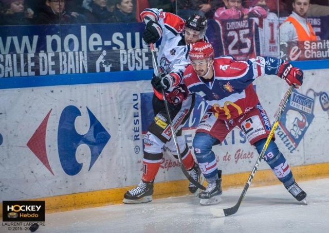 Photo hockey match Grenoble  - Bordeaux le 02/12/2016