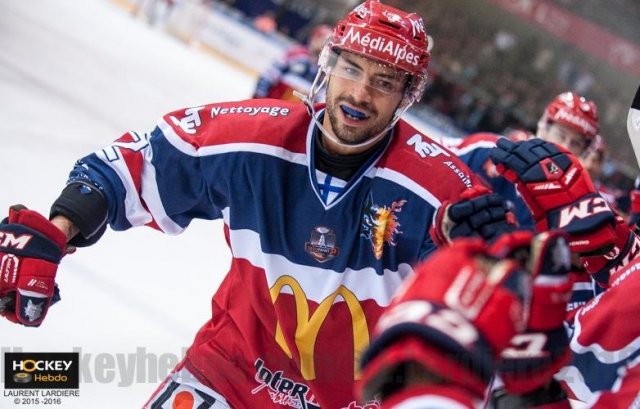 Photo hockey match Grenoble  - Bordeaux le 02/12/2016