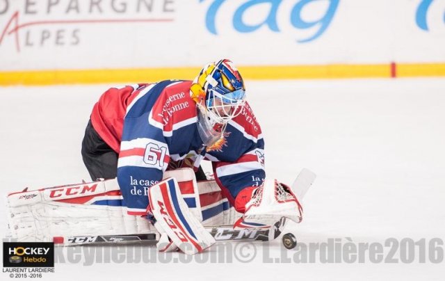 Photo hockey match Grenoble  - Bordeaux le 02/12/2016