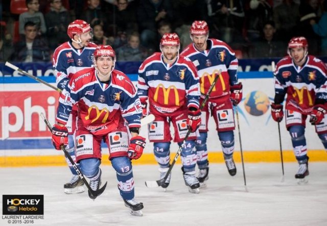 Photo hockey match Grenoble  - Bordeaux le 02/12/2016