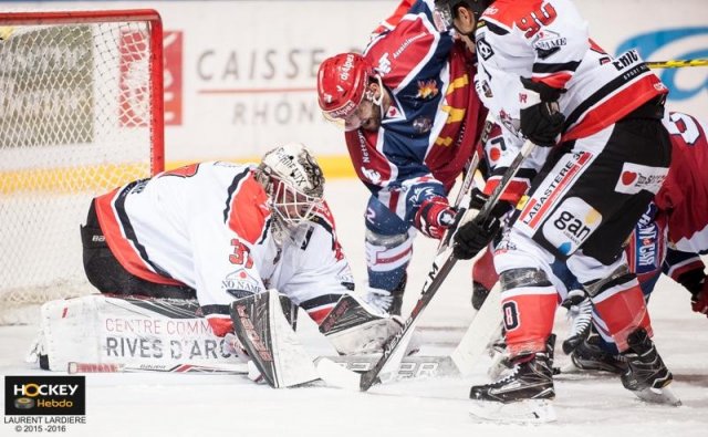 Photo hockey match Grenoble  - Bordeaux le 02/12/2016