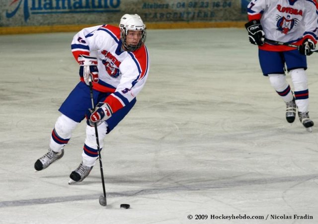 Photo hockey album U18 : France - Slovénie