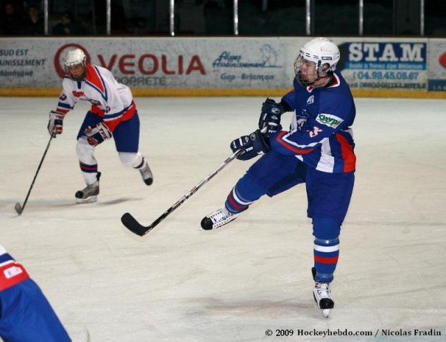 Photo hockey album U18 : France - Slovénie