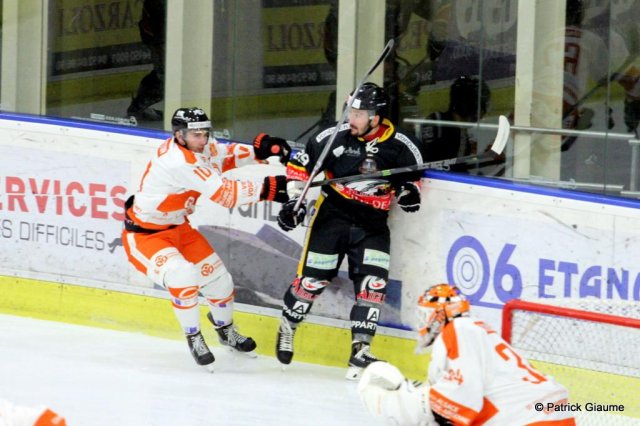 Photo hockey match Nice - Epinal  le 02/12/2016