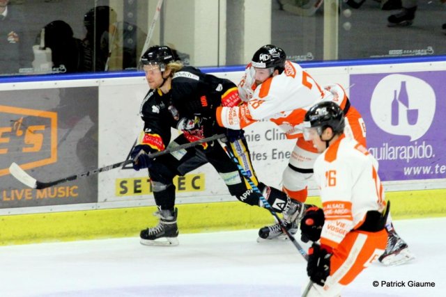 Photo hockey match Nice - Epinal  le 02/12/2016
