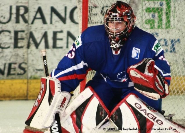 Photo hockey album U18 : France - Slovénie