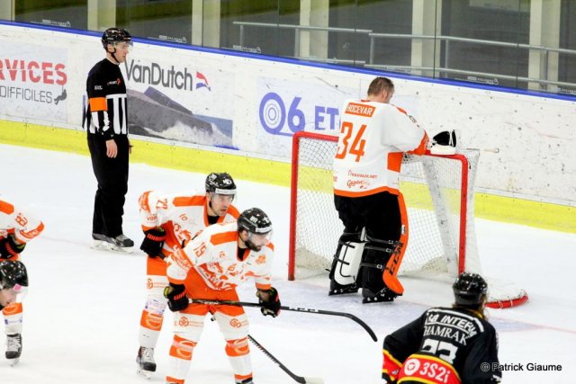 Photo hockey match Nice - Epinal  le 02/12/2016