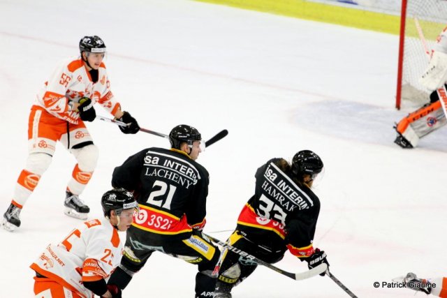 Photo hockey match Nice - Epinal  le 02/12/2016