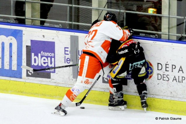 Photo hockey match Nice - Epinal  le 02/12/2016