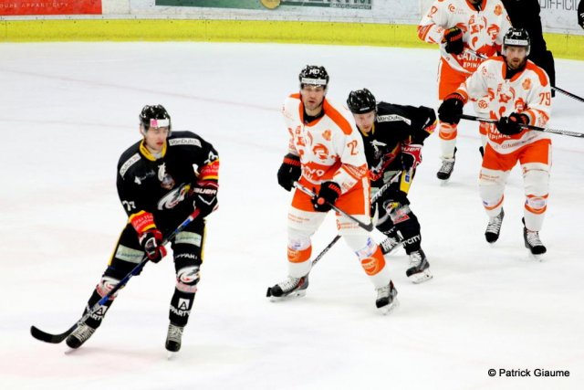 Photo hockey match Nice - Epinal  le 02/12/2016