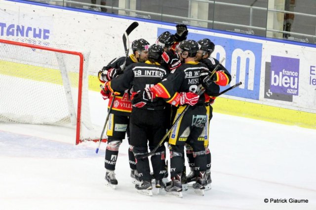 Photo hockey match Nice - Epinal  le 02/12/2016
