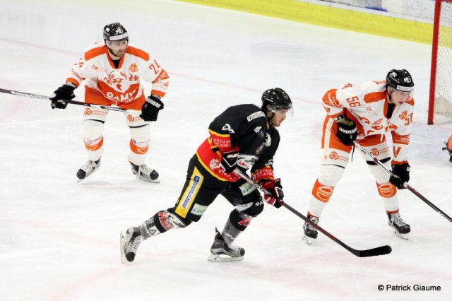 Photo hockey match Nice - Epinal  le 02/12/2016