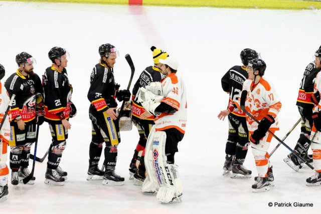 Photo hockey match Nice - Epinal  le 02/12/2016