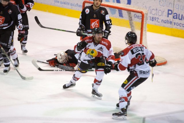 Photo hockey match Amiens  - Chamonix / Morzine le 02/12/2016