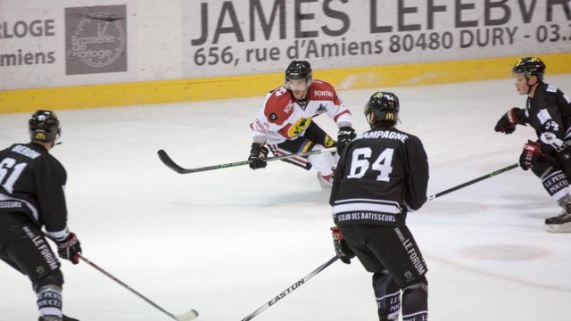 Photo hockey match Amiens  - Chamonix / Morzine le 02/12/2016