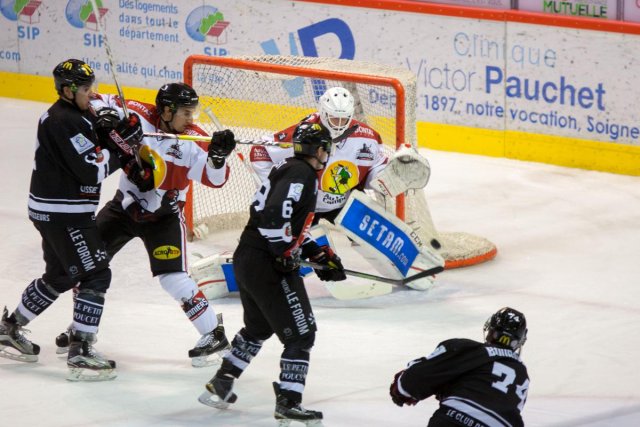 Photo hockey match Amiens  - Chamonix / Morzine le 02/12/2016